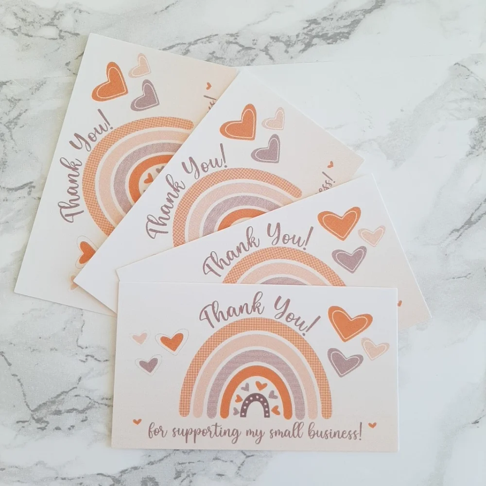 100 Thank You Cards